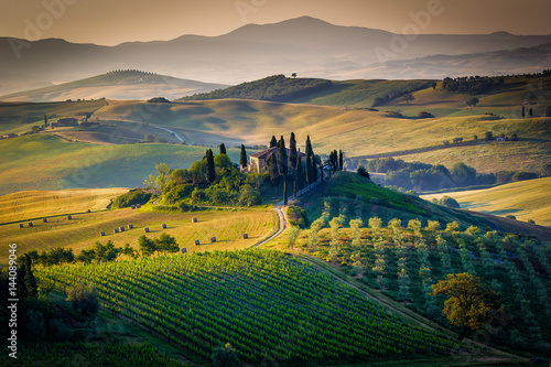Tuscany, spring  landscape photo