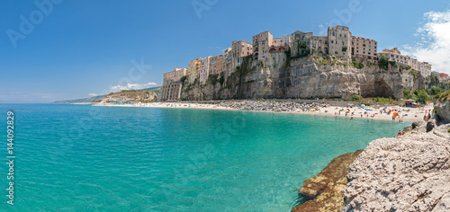 Tropea, Vibo Valentia, Calabria, Italy.The houses of Tropea photo