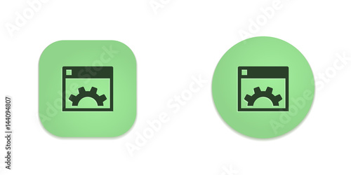 Vector Green Web Buttons