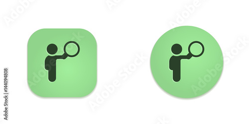 Vector Green Web Buttons
