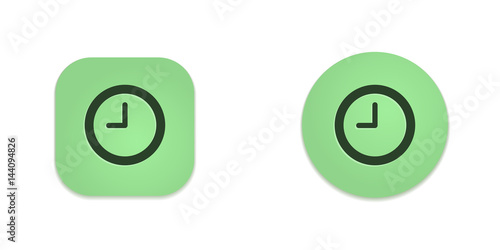 Vector Green Web Buttons