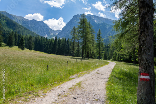 Wanderweg in Österreich