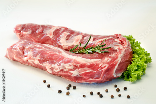 frisches lammfleisch