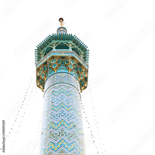 in iran  islamic  mausoleum photo