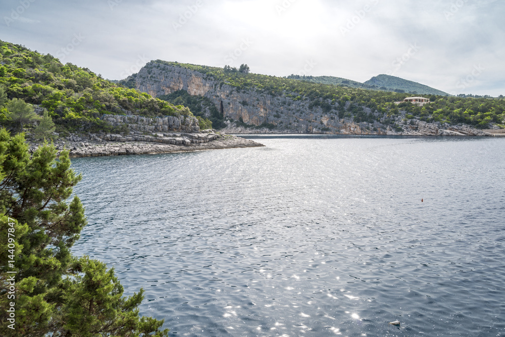 Landscape from Hvar island, Croatia