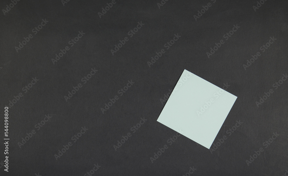color note sticker on blackboard color note sticker on blackboard