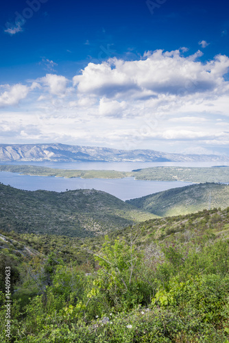 Awesome landscape from Hvar island, Croatia © anilah