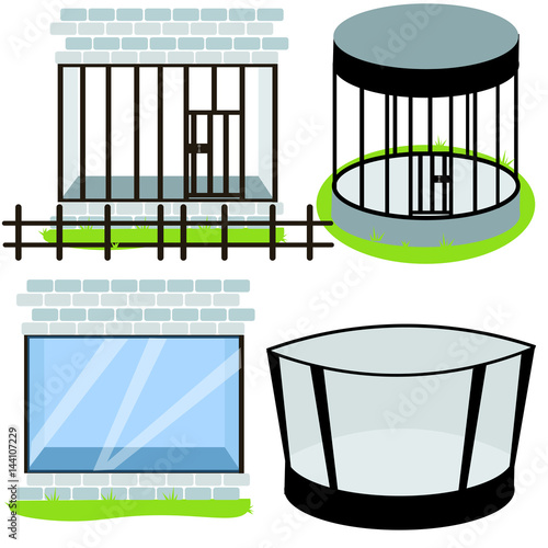 cages  zoo