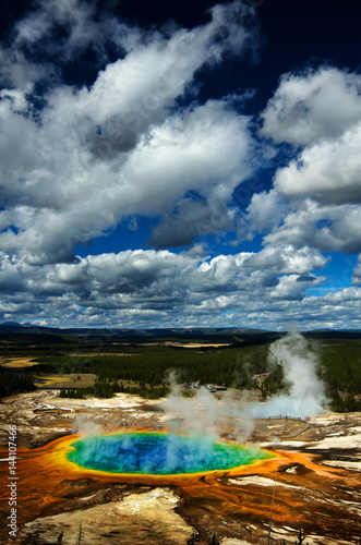 Grand Prismatic Pool at Yellowstone National Park