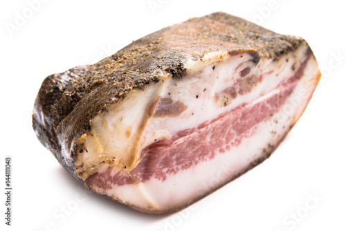 Guanciale, Italian cured pork meat