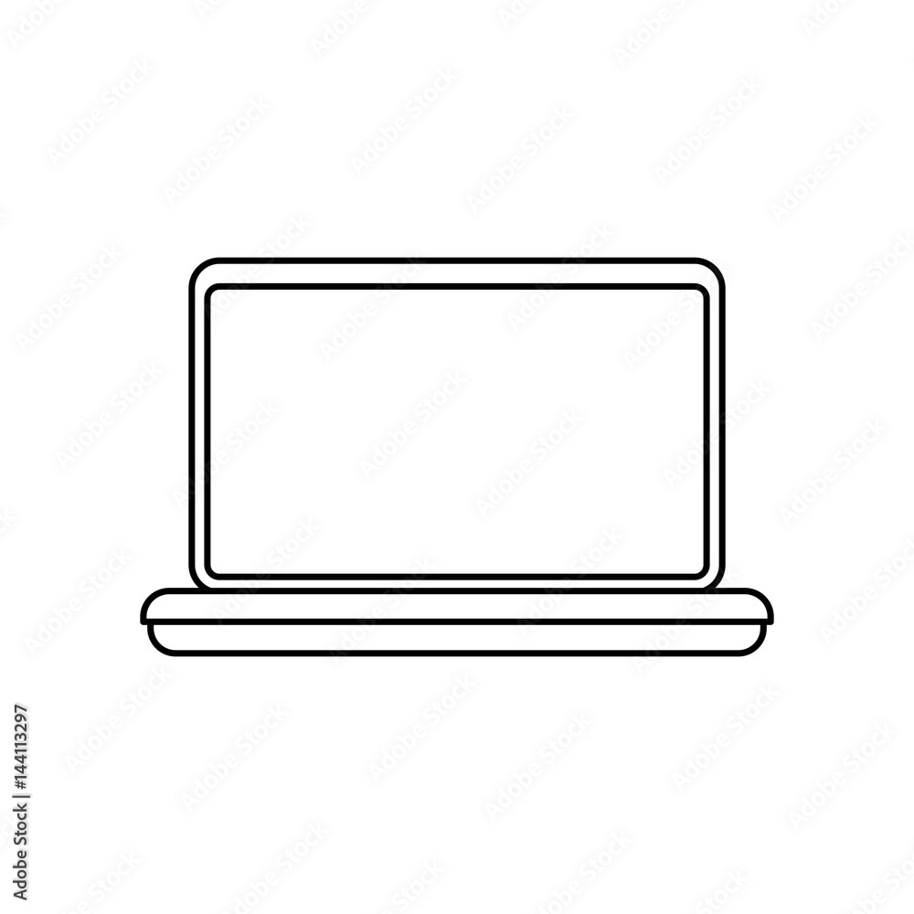 Laptop pc computer icon vector illustration graphic design Laptop pc computer icon vector illustration graphic design
