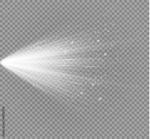 Spray on a transparent background.The spray particles.vector illustration.