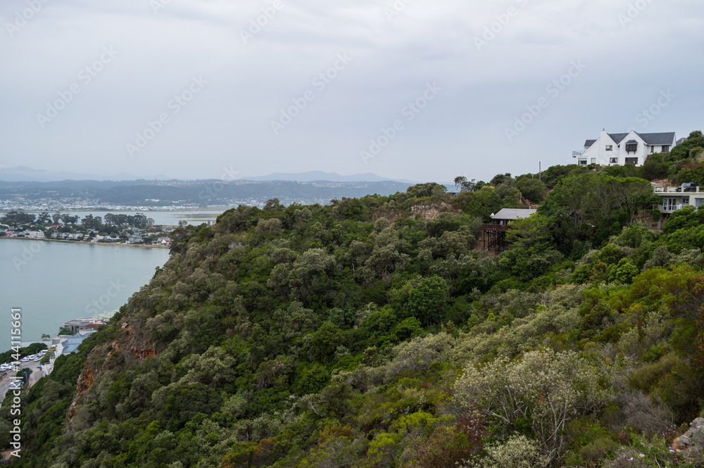Knysna Lookout Point with Ocean View, Garden Route, Western Cape, South Africa