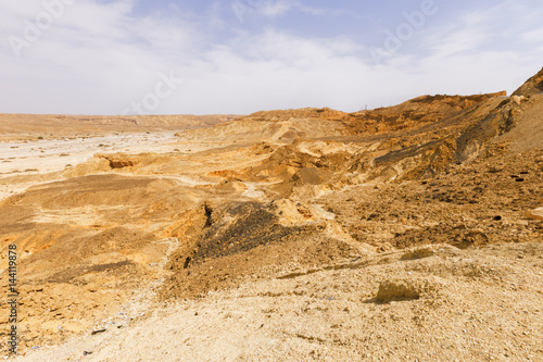 Desert landscapes in Israel.
