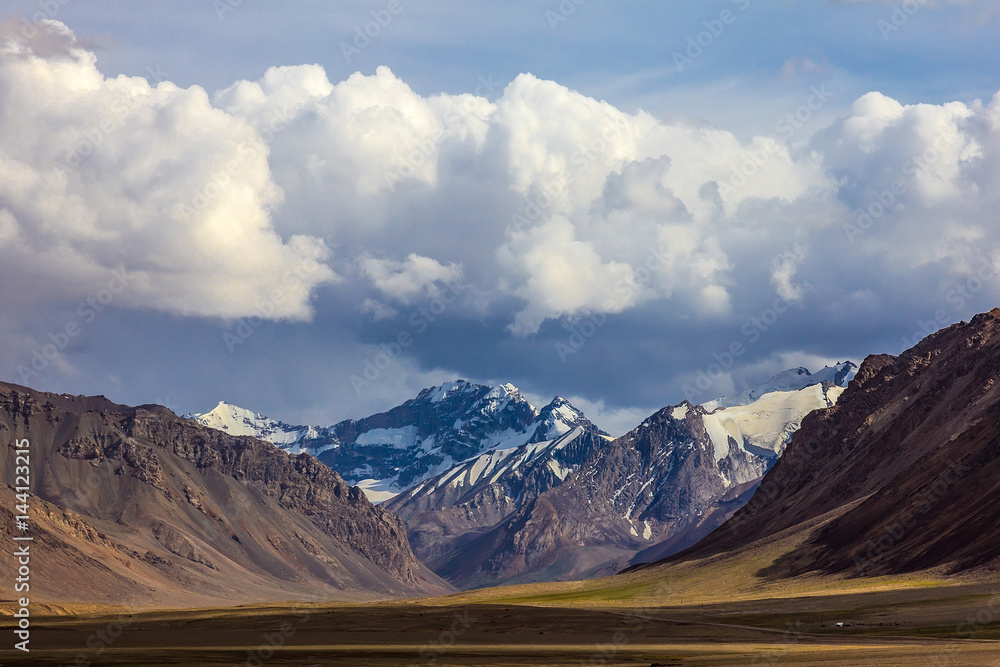 Pamir Mountains. Tajikistan