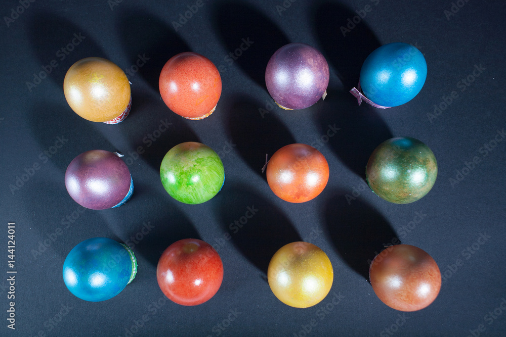 easter eggs isolated easter eggs isolated