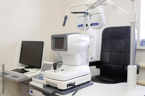 Medical equipment of ophthalmologist