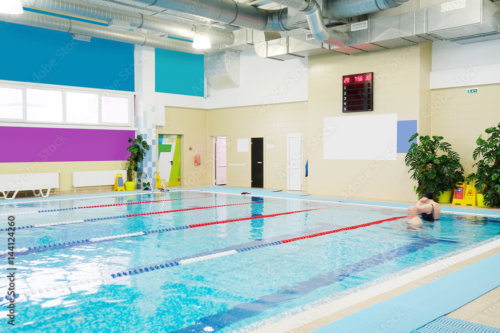 Obraz premium Public swimming pool