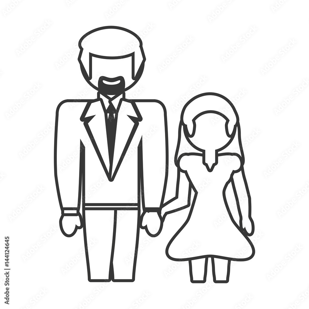 couple loving together outline vector illustration eps 10 couple loving together outline vector illustration eps 10