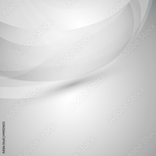 Abstract curvy transparent background.