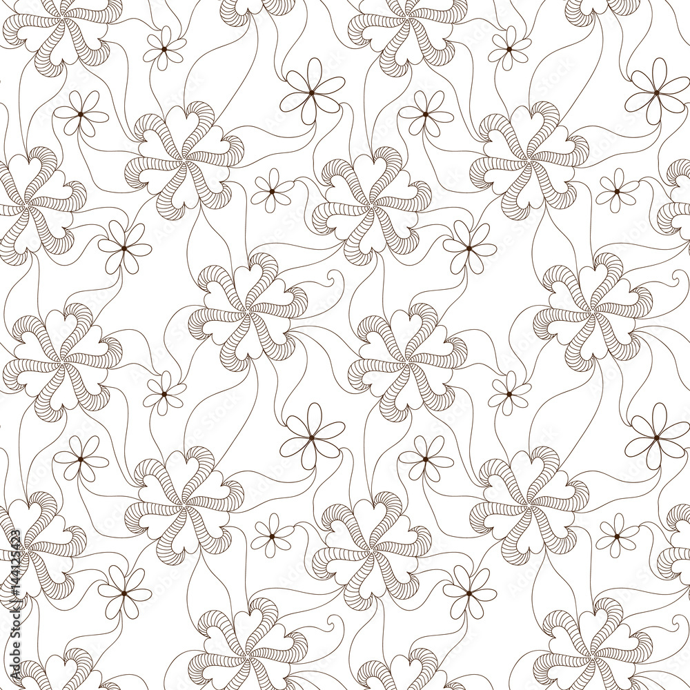 Vector flower seamless pattern background. Elegant texture for backgrounds. Classical luxury old fashioned floral ornament, seamless texture for wallpapers, textile, wrapping. Vector flower seamless pattern background. Elegant texture for backgrounds. Classical luxury old fashioned floral ornament, seamless texture for wallpapers, textile, wrapping.