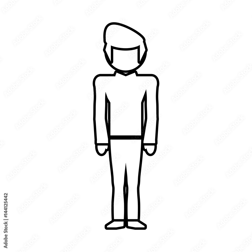 man male father family outline vector illustration eps 10 man male father family outline vector illustration eps 10