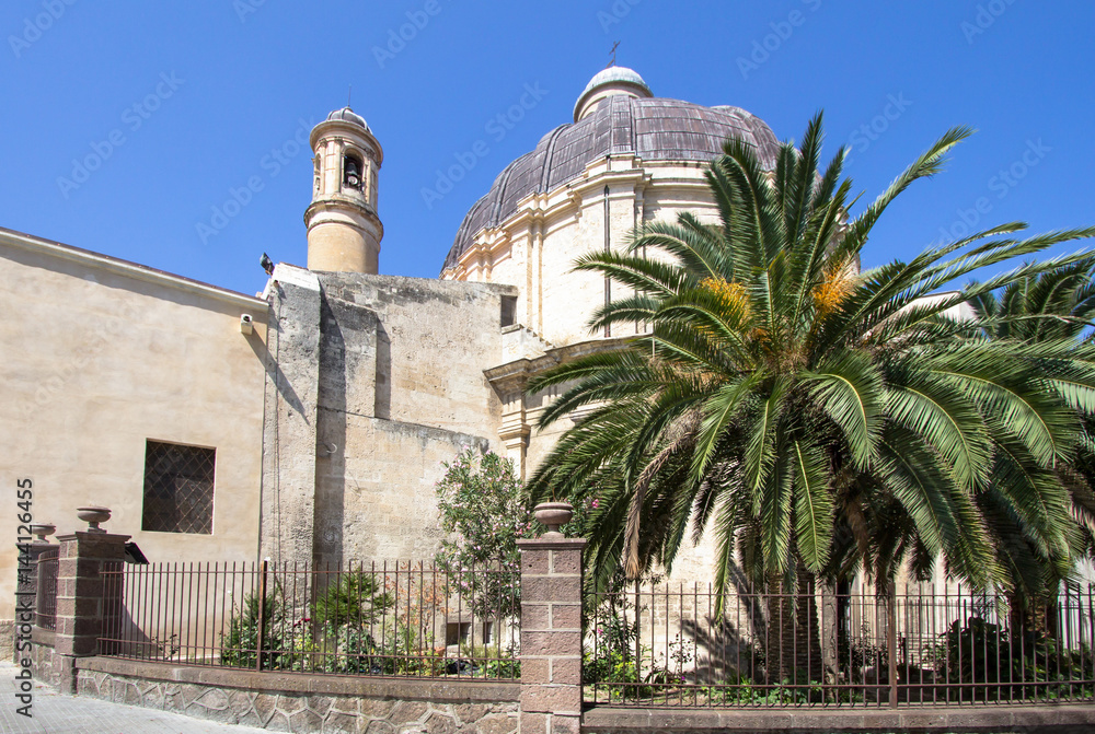 Santa Maria church in Sassari, Sardinia