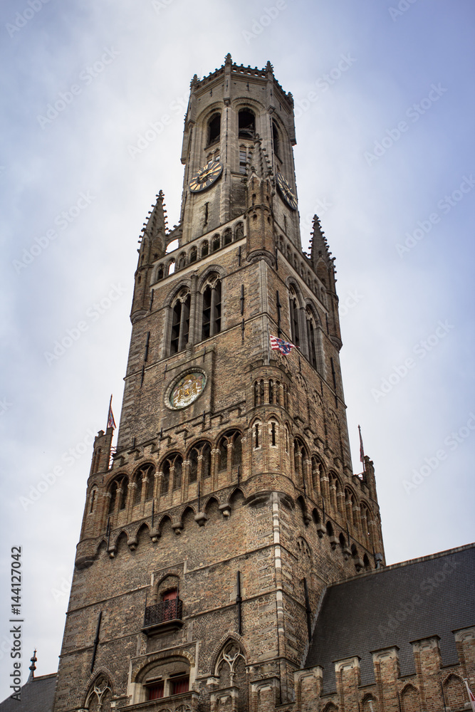 Belfort tower in Bruges, Belgium