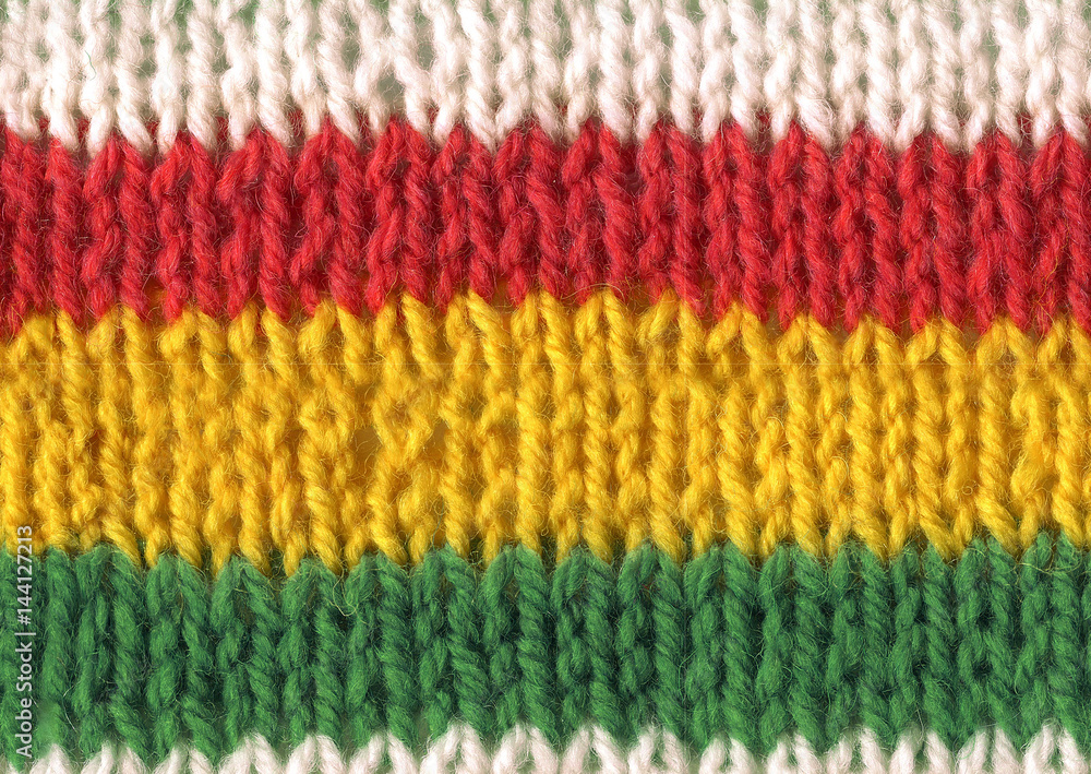 Knitting Hand made wool SEAMLESS illustration