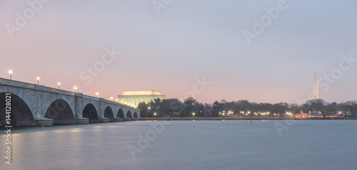 Arlington Memorial Bridge to Lincoln Memorial photo