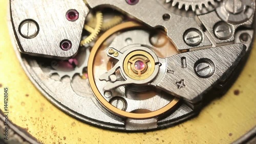 Wallpaper Mural Old Stopwatch Clock Gear Mechanism Rotating Torontodigital.ca