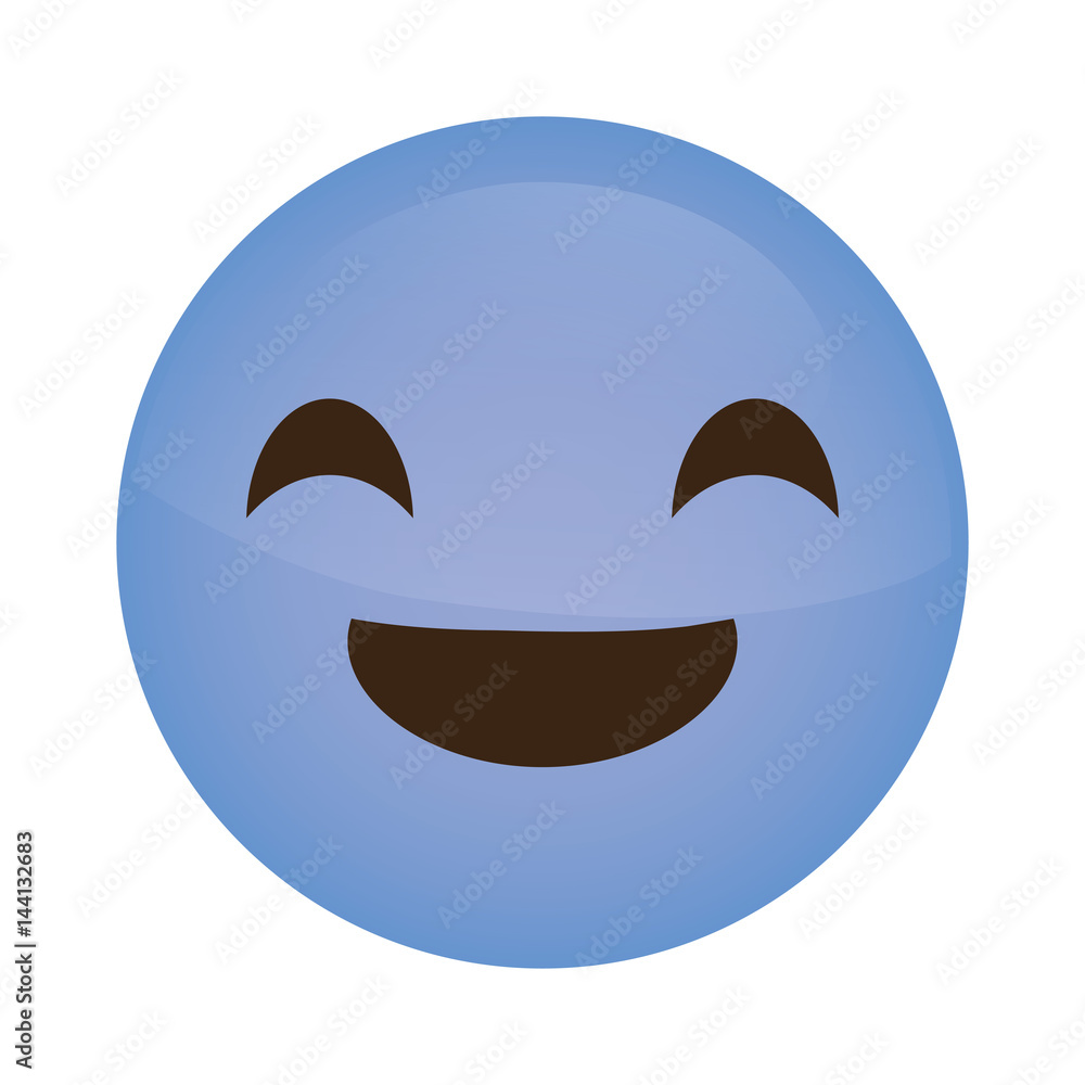 happy cartoon face icon over white background. colorful design. vector illustration happy cartoon face icon over white background. colorful design. vector illustration