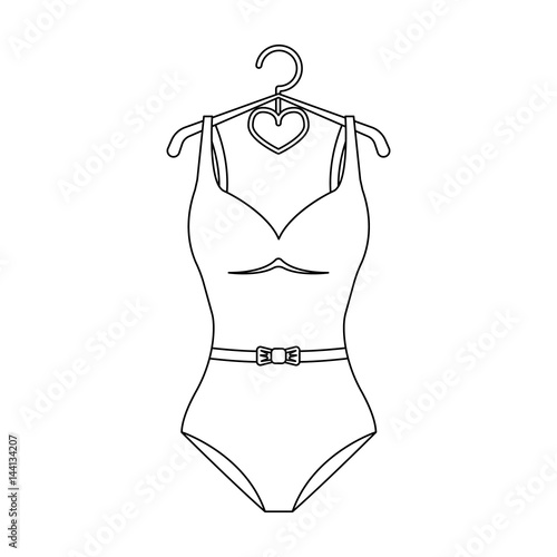 Plaid swimsuit in red and . Underwear for swimming.Swimcuits single icon in black style vector symbol stock illustration.