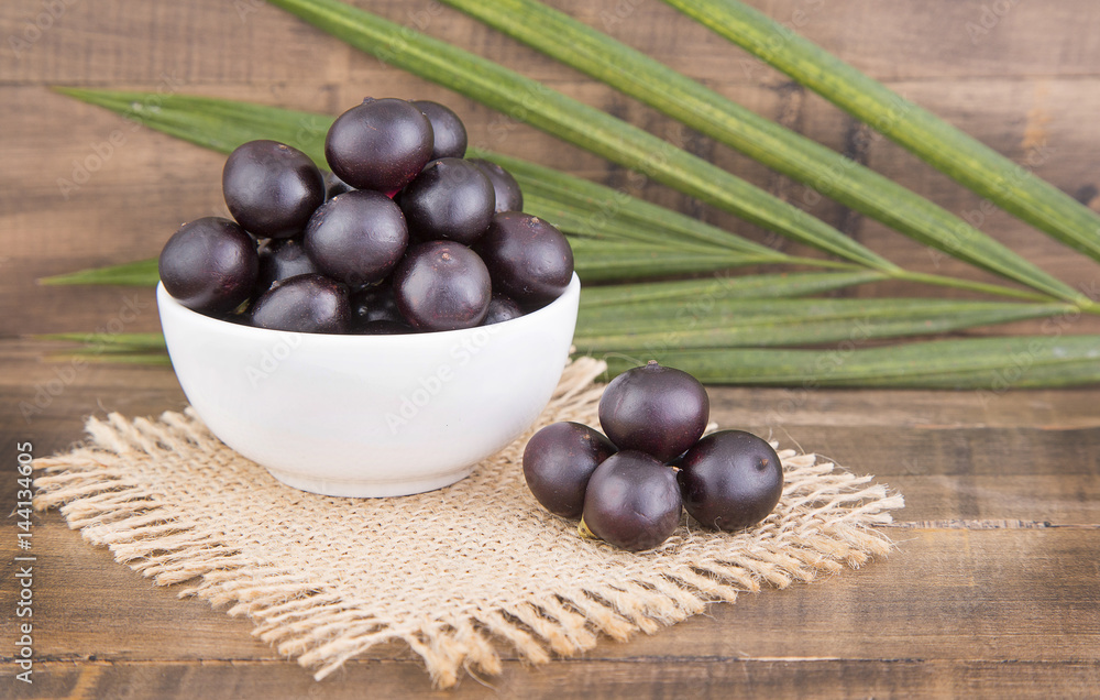 Corozo tropical fruit - Bactris guineensis Corozo tropical fruit - Bactris guineensis