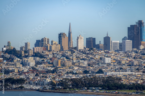 San Francisco Downtown Skyline - San Francisco  California  USA