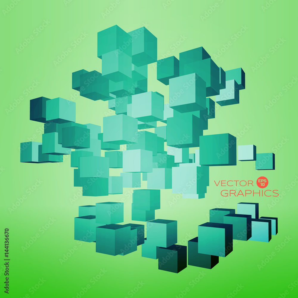 3d cubic design 3d cubic design