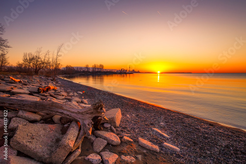 Photography Sunrise at Humber Bay Park, Toronto, Ontario, Canada