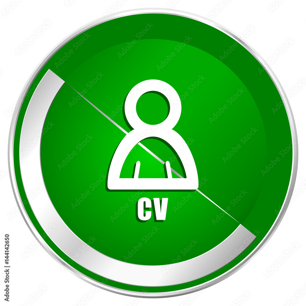 Cv green icon.