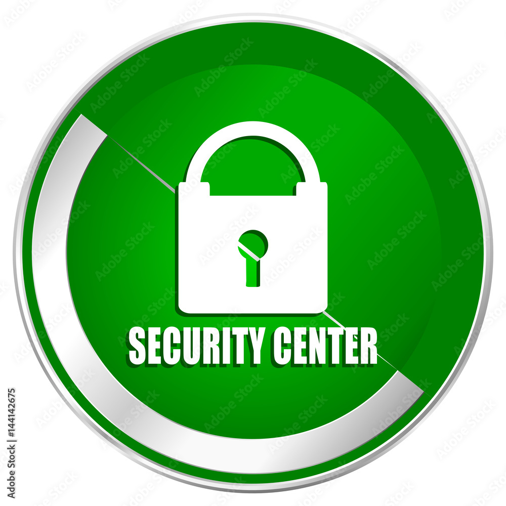 Security center green icon.