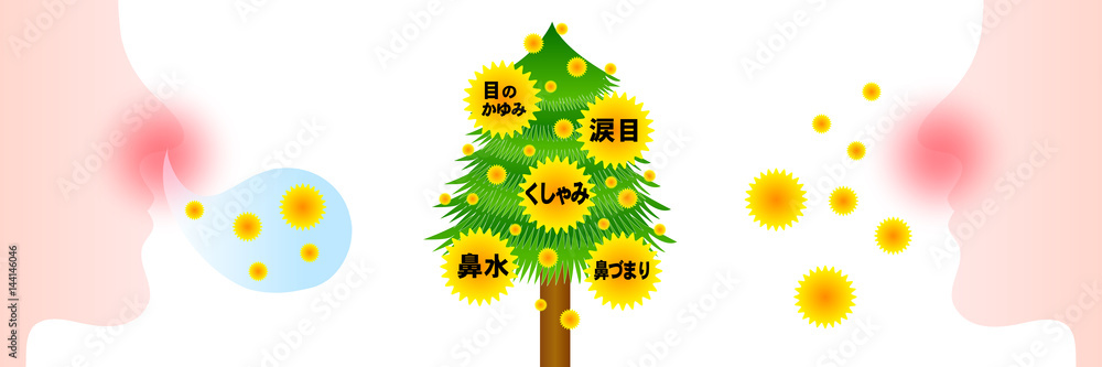 花粉 杉 人物 アイコン Stock Vector Adobe Stock