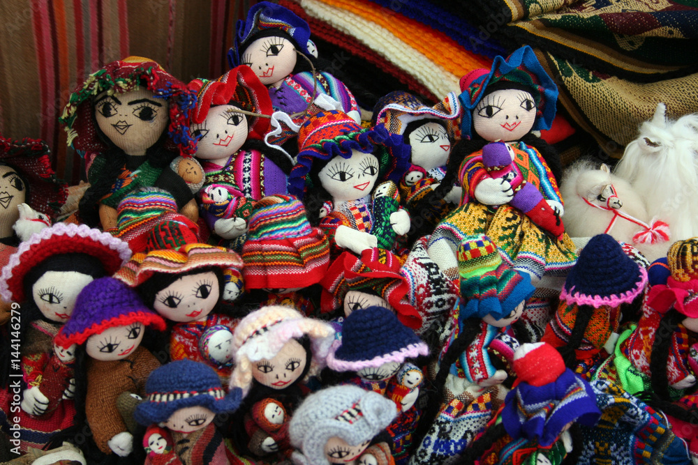 Peruvian Dolls foto de Stock | Adobe Stock
