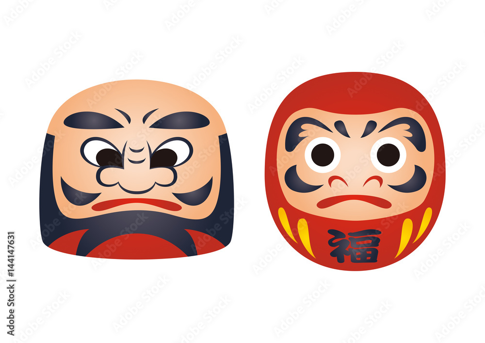 ダルマ 福だるま だるまさん Stock イラスト Adobe Stock ダルマ 福だるま だるまさん Stock イラスト Adobe Stock