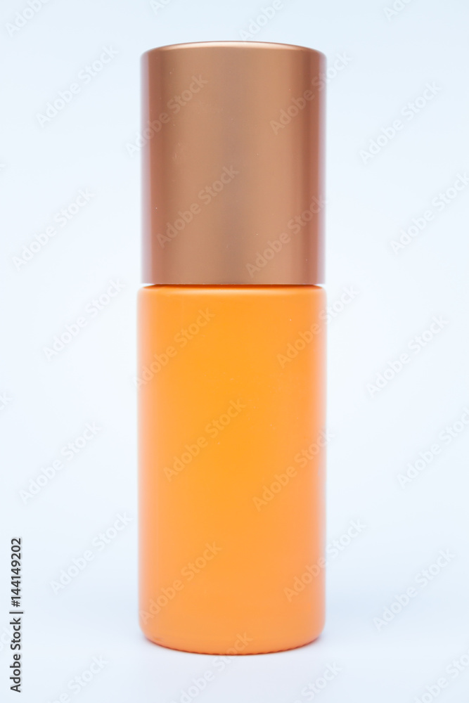 Cosmetic bottle isolated on white background Cosmetic bottle isolated on white background
