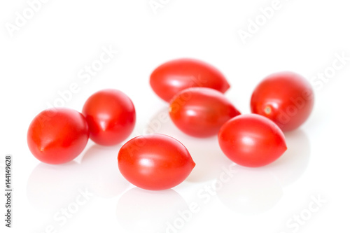 Red cherry tomatoes.