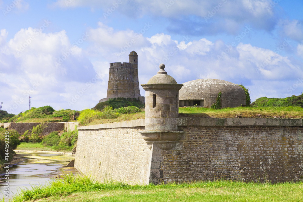 Fort de la Hougue Normandy France