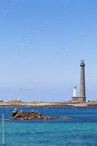 Lighthouse at Ile Vierge, Brittany, France