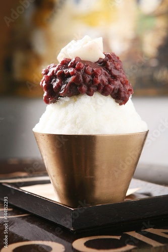red bean shaved ice, 팥빙수