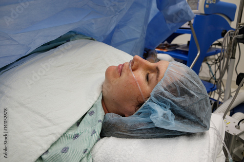 Fotografía People: Woman about to have a C Section