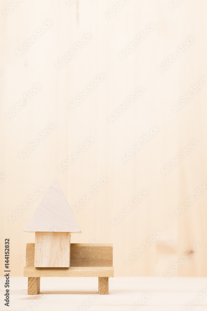 木造の一戸建て