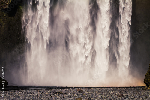 Skogafoss waterfall photo
